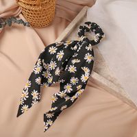 Retro Daisy Simple Floral Fashion Bow Sweet Tie All-match Hair Scrunchies Wholesale Nihaojewelry main image 5