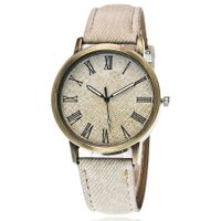 Roman Number Casual Simple Pure Color Ladies Fashion Casual Wrist Croboy Watch Nihaojewelry sku image 1
