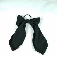 Korean Fashion Best-selling Section Bow Ribbon Streamer Hair Ring High-end Little Fairy Tie Hair Rubber Band Ladies Wind Hair Accessories Wholesale Nihaojewelry sku image 2