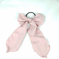 Korean Fashion Best-selling Section Bow Ribbon Streamer Hair Ring High-end Little Fairy Tie Hair Rubber Band Ladies Wind Hair Accessories Wholesale Nihaojewelry sku image 7
