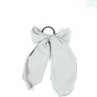 Korean Fashion Best-selling Section Bow Ribbon Streamer Hair Ring High-end Little Fairy Tie Hair Rubber Band Ladies Wind Hair Accessories Wholesale Nihaojewelry sku image 8