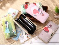 Fabrik Direkt Verkauf Koreanische Version Pu Animation Cartoon Lange Damen Brieftasche Außenhandel Neue Mini-handy Tasche Spot Großhandel main image 2
