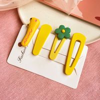 Hairpin New Small Daisy Flowers Hair Accessories Fairy Super Fairy Side Clip Girl Wholesale Nihaojewelry main image 1