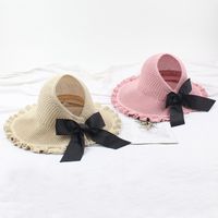 Hat  Korean Sunscreen Sun Hat Outdoor Shade Solid Color Big Eaves Lotus Leaf Leisure Empty Top Hat Wholesale Nihaojewelry main image 3