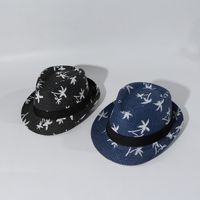 Children's Sun Hat Jazz Straw Hat Summer Baby Top Hat Summer Shade Wholesale Nihaojewelry main image 3