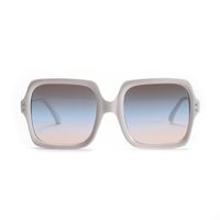 Korean Trend Square Sunglasses Retro Big Frame Color Sunglasses New Wholesale Nihaojewelry main image 6