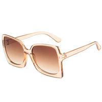Oversized Frame Square Sunglasses New Wave Retro Sunglasses Fashion Sunglasses Wholesale Nihaojewelry main image 3