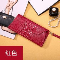 Creative New Pu Leather Fashion  Pattern Ladies Wallet Zipper Wallet Bag Wholesale Nihaojewelry sku image 2