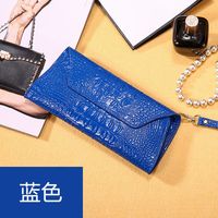 Creative New Pu Leather Fashion  Pattern Ladies Wallet Zipper Wallet Bag Wholesale Nihaojewelry sku image 3