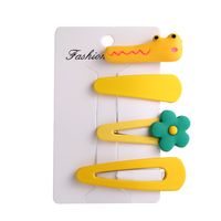Hairpin New Small Daisy Flowers Hair Accessories Fairy Super Fairy Side Clip Girl Wholesale Nihaojewelry sku image 1
