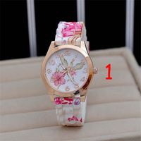 Stainless Steel Alloy Silica Gel Women's Watches sku image 1