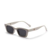 Popular New Small Frame Glasses Retro Sunglasses Uv Protection Sunglasses Wholesale Nihaojewelry sku image 3