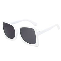 Oversized Frame Square Sunglasses New Wave Retro Sunglasses Fashion Sunglasses Wholesale Nihaojewelry sku image 3