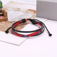 Hot-selling Jewelry Hand-woven Multilayer Retro Leather Ethnic Style Bracelet Nihaojewelry main image 3