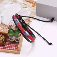 Hot-selling Jewelry Hand-woven Multilayer Retro Leather Ethnic Style Bracelet Nihaojewelry main image 4