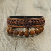 Mode Geometrisch Keine Intarsien Unisex Armbänder main image 3