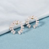Summer New Trend Simple Round All-match Daily Accessories Earrings Nihaojewelry main image 4