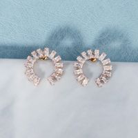 Summer New Trend Simple Round All-match Daily Accessories Earrings Nihaojewelry main image 5