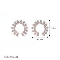 Summer New Trend Simple Round All-match Daily Accessories Earrings Nihaojewelry main image 6