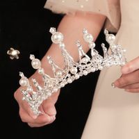 Bridal Alloy Rhinestone Table Crown Banquet Party Headdress Wholesale Nihaojewelry main image 1