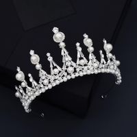 Bridal Alloy Rhinestone Table Crown Banquet Party Headdress Wholesale Nihaojewelry main image 3
