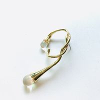 Europäische Und Amerikanische Perlen Ohrringe Frauen Unregelmäßige 925 Silberne Nadel Mode Ohrringe Temperament Ohrringe Ohrringe In Den Gleichen Stil Großhandel main image 3