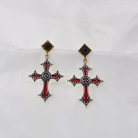 أسلوب بسيط بسيط بارد وسيم ومبالغ فيها عبر الأذن العظام الأقراط الجملة Nihaojewelry main image 1