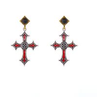 Simple Style Simple Cool Handsome And Exaggerated Cross Ear Bone Earrings Wholesale Nihaojewelry main image 6