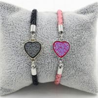 Love Bracelet Extension Chain Adjustable Cowhide Braided Rope Bracelet Couple Accessories Wholesale main image 1