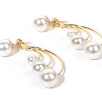 Boucles D&#39;oreilles De Style Bohème À Perles Multicouches En Cuivre main image 4