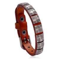 Fashion Geometric No Inlaid Unisex Bracelets sku image 3