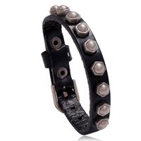 New  Retro  Versatile  Cowhide Bracelet Wholesale Nihaojewelry sku image 1