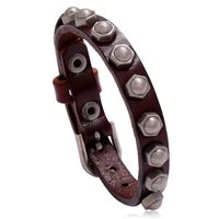 New  Retro  Versatile  Cowhide Bracelet Wholesale Nihaojewelry sku image 2