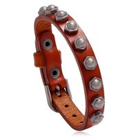 New  Retro  Versatile  Cowhide Bracelet Wholesale Nihaojewelry sku image 3