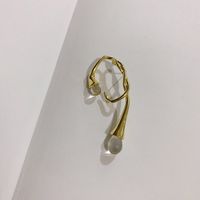Europäische Und Amerikanische Perlen Ohrringe Frauen Unregelmäßige 925 Silberne Nadel Mode Ohrringe Temperament Ohrringe Ohrringe In Den Gleichen Stil Großhandel sku image 2