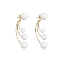 Boucles D&#39;oreilles De Style Bohème À Perles Multicouches En Cuivre sku image 1