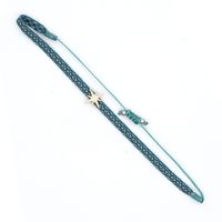 Fashion Bohemia Retro Ethnic Style Ribbon Diamond Bracelet For Women sku image 2