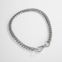Fashion Hot Sale Creative Minimalist Style Aluminum Chain Single-layer Necklace Wholesale Nihaojewelry main image 4
