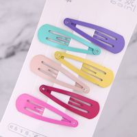 Korean Candy Color Cute Kid Hairpin Side Clip  Set Wholesale Nihaojewelry main image 1