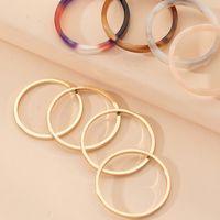 Japanische Und Koreanische Accessoires Source Factory Einfache Neue Hohle Ringe Im Europäischen Und Amerikanischen Stil Geometrische Farbe 8-teiliger Ring main image 5