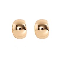 Cool Style Distorted C-shaped Earrings Elegant Fashion Retro Exaggerated Earrings Wholesale Nihaojewelry main image 6