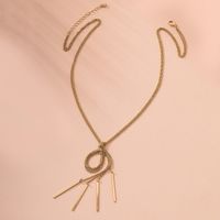 Tassel Trendy Simple Alloy Niche Necklace For Women Wholesale Hot Sale main image 3