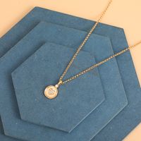 Alloy Pendants Oil Drop Stars Moon  Short Necklace Wholesale Nihaojewelry main image 4