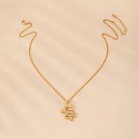 Fashion New Retro Dragon-shaped Diamond Niche Clavicle Chain Necklace For Women main image 2