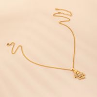 Fashion New Retro Dragon-shaped Diamond Niche Clavicle Chain Necklace For Women main image 4