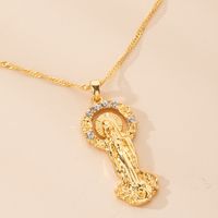 Fashion New Retro Dragon-shaped Diamond Niche Clavicle Chain Necklace For Women main image 5