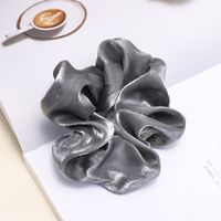 Fashion And Colorful Bright Silk Art Large Intestine Ring Bundle Hair Scrunchies Wholesale Nihaojewelry main image 6