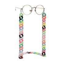 Resin Acrylic Plastic Multicolor Simple Fashion Glasses Chain Non-slip Glasses Rope Wholesale Nihaojewelry main image 5