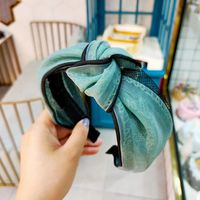 Simple And Versatile Bow Tie Headband Transparent Middle Knot Compound Headband Wholesale Nihaojewelry sku image 3
