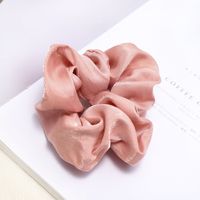 Fashion And Colorful Bright Silk Art Large Intestine Ring Bundle Hair Scrunchies Wholesale Nihaojewelry sku image 12